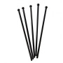 Black Ball End Plastic Stirrer 15cm – 1000pcs | Elara Trading UAE
