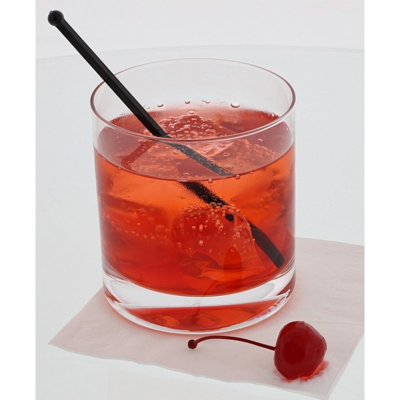 Black Ball End Plastic Stirrer 15cm – 1000pcs | Elara Trading UAE