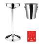 Riviera Stand + Ring Handle Wine Bucket Set (4 L) | Elara Trading