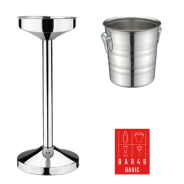 Riviera Stand + Ring Handle Wine Bucket Set (3 L) | Elara Trading Dubai