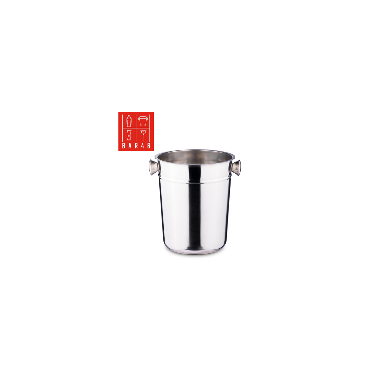 Stainless Steel Champagne Bucket 6 L with Knobs | Bar Equipment Dubai