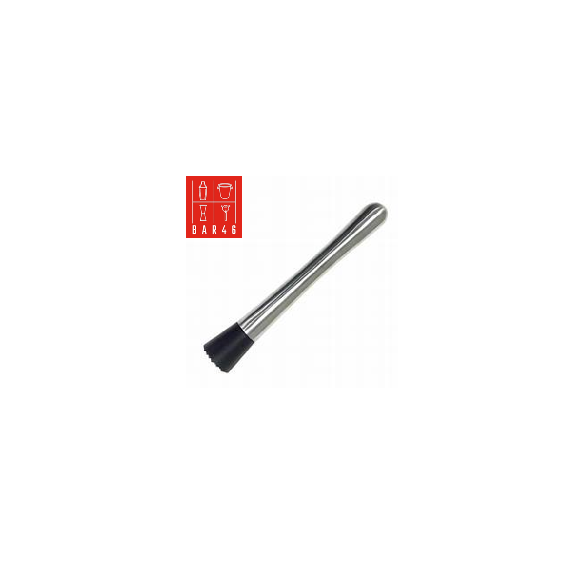 Stainless Steel Muddler with Tenderizer Head | Elara Trading