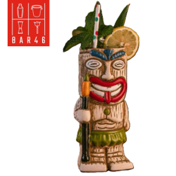 Moko Kali, Ceramic Tiki...