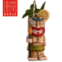 Moko Kali Ceramic Tiki Mug 450ml – Wholesale Barware UAE | Elara Trading