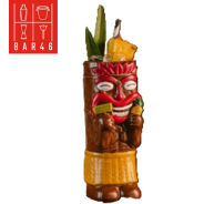 Moai Luki Ceramic Tiki Mug 450ml – Tiki Cocktail Mug Supplier in UAE | Elara Trading