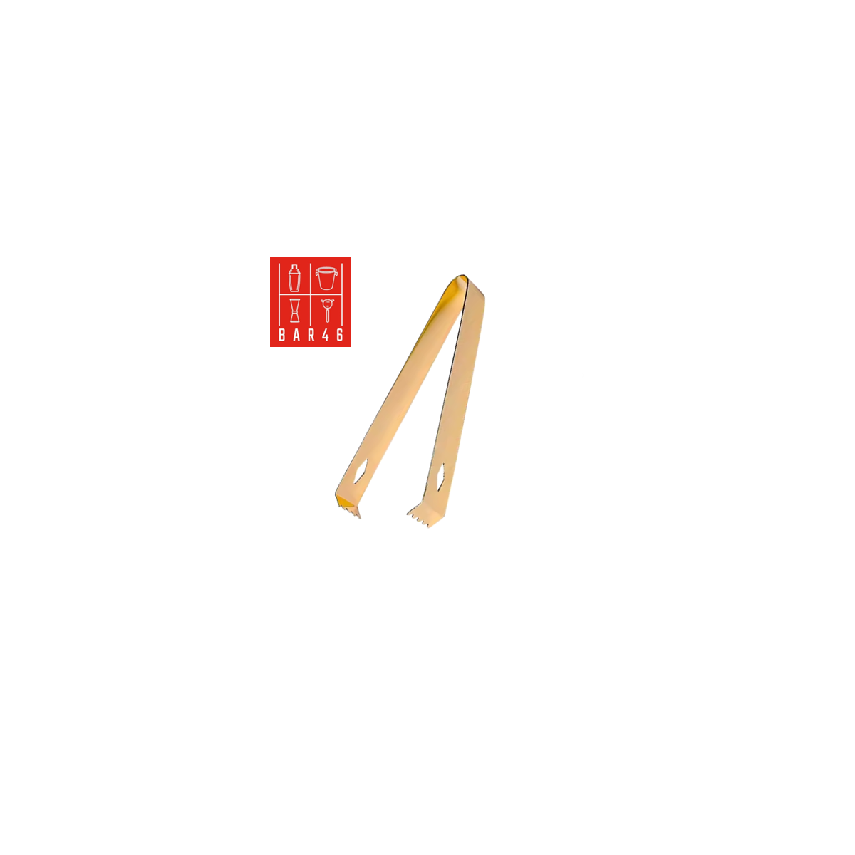Copper Ice Tong 16cm | Elara Trading Barware