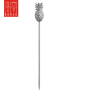 Stainless Steel Cocktail Pick with Pineapple Top | Elara Trading Dubai