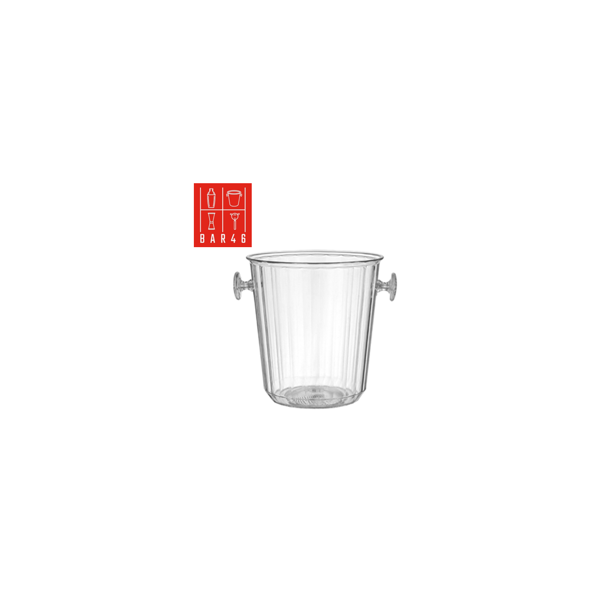 Clear Ice Bucket – 3.6L Wine & Champagne Cooler | Polycarbonate