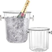 Clear Ice Bucket – 3.6L Wine & Champagne Cooler | Polycarbonate