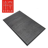 Anti-Fatigue Rubber Mat with Bevel Edge 90x150cm | Elara Trading