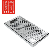 Stainless Steel Countertop Drip Tray 30×15 cm | Elara Trading Bar Tools Dubai