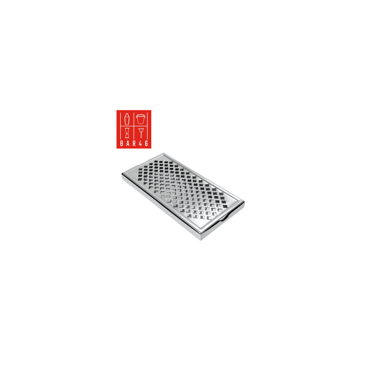 Stainless Steel Countertop Drip Tray 30×15 cm | Elara Trading Bar Tools Dubai