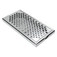 Stainless Steel Countertop Drip Tray 30×15 cm | Elara Trading Bar Tools Dubai