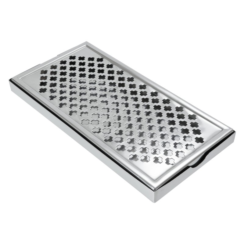 Stainless Steel Countertop Drip Tray 30×15 cm | Elara Trading Bar Tools Dubai