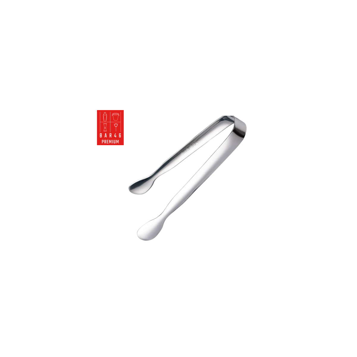 Stainless Steel Ice Bucket Tong 11 cm – Bar Tools Supplier Dubai | Elara Trading