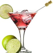 Copper Cocktail Pick with Pineapple Top – Reusable Garnish Tool | Elara Trading UAE