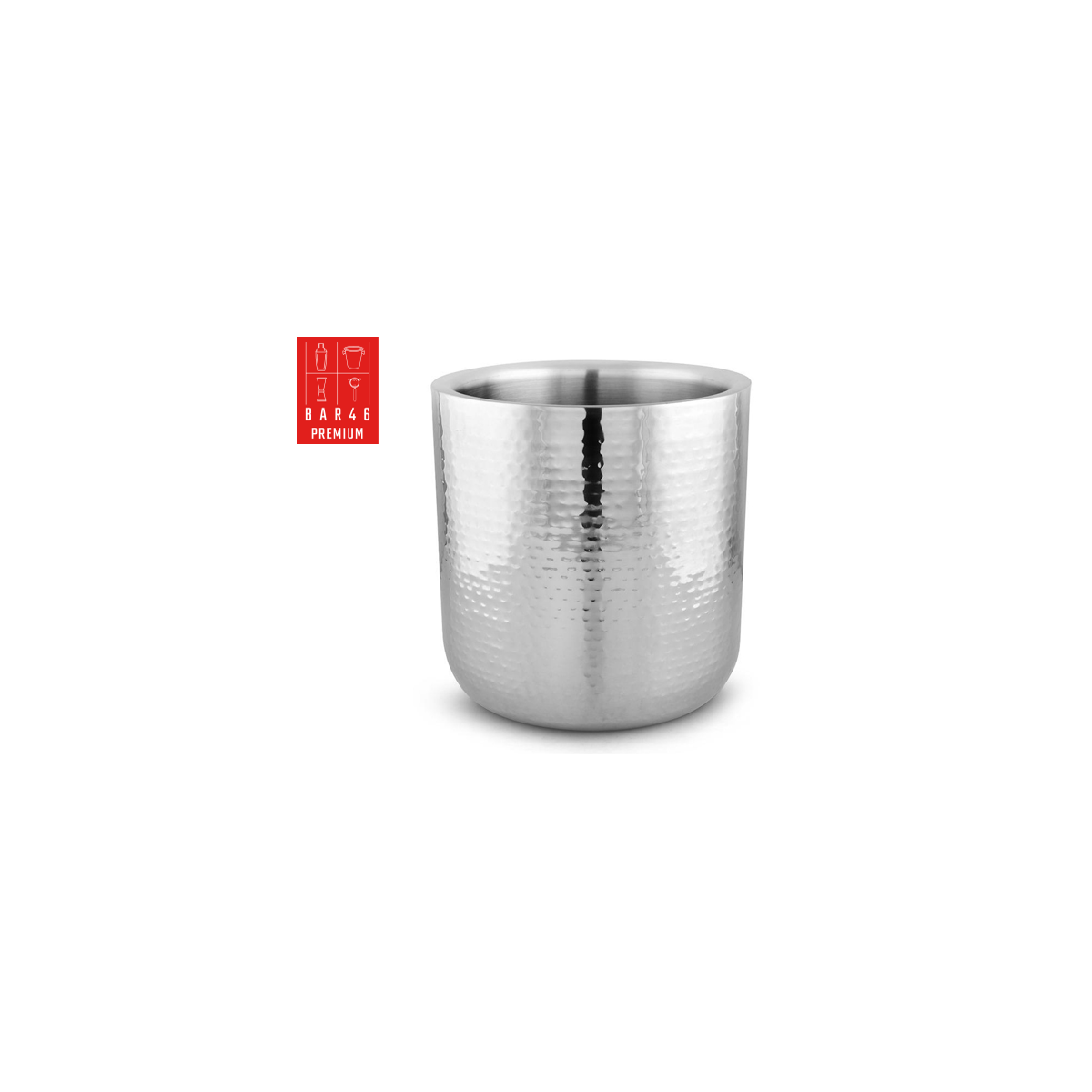 Hammered Double-Wall Wine Bucket – Elara Trading UAE