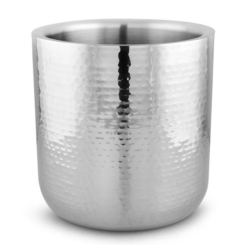 Hammered Double-Wall Wine Bucket – Elara Trading UAE