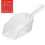 Polycarbonate Ice Scoop 32oz – Bar Equipment Dubai | Elara Trading
