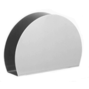 Stainless Steel Half Moon Napkin Holder – Elara Trading UAE