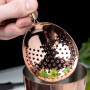 Copper Plated Julep Strainer 16 cm | Elara Trading Dubai