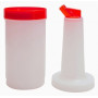 1 Qt Store 'N Pour Bottle – Red Spout & Cap |Elara Trading Barware