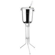 Foldable Stand + 6 L Champagne Bucket Set | Elara Trading Dubai
