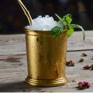 Gold Rose Plated Julep Cup 14oz | Elara Trading Bar Tools Wholesaler UAE