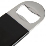 Vinyl Black Flat Bottle Opener – Professional Bar Blade by Elara Trading