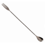 Manhattan, Gunmetal Black Plated Bar Spoon with Trident, (11"/30cm)
