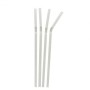 Clear Bendy Straw, (0.175"x8"/6mmx21cm), Box of 7,500 pieces