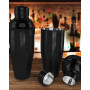 Gunmetal Cocktail Shaker 550ml – Elara Trading UAE