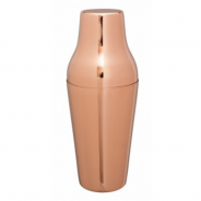 Polished Parisian Copper Cocktail Shaker 600ml – Elara Trading UAE