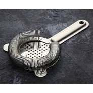 Copper Hawthorn Strainer 2-Prong | Elara Trading Bar Tools Supplier