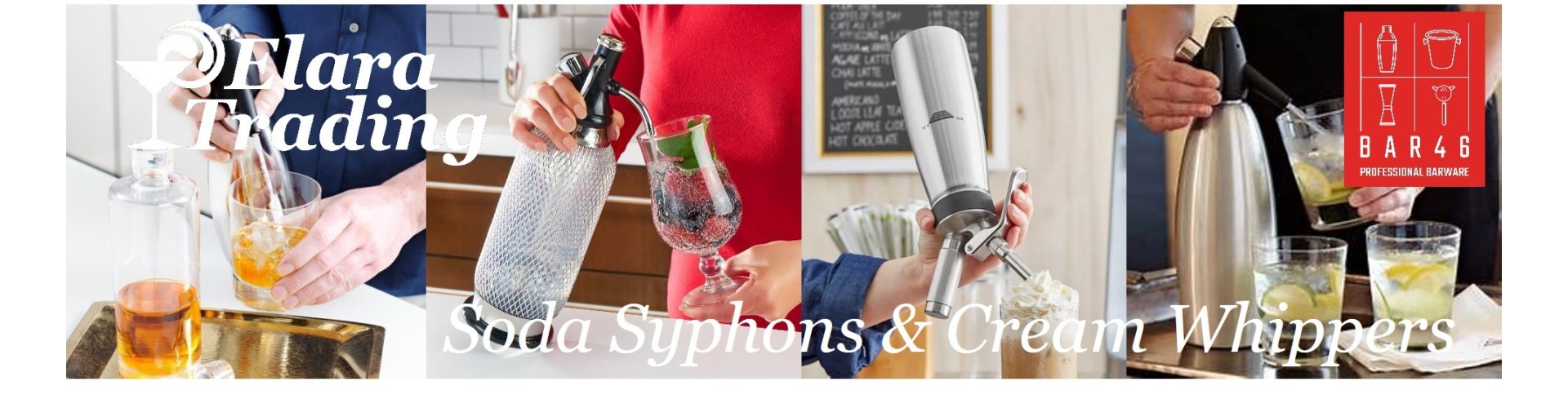 Soda Syphons & Cream Whippers