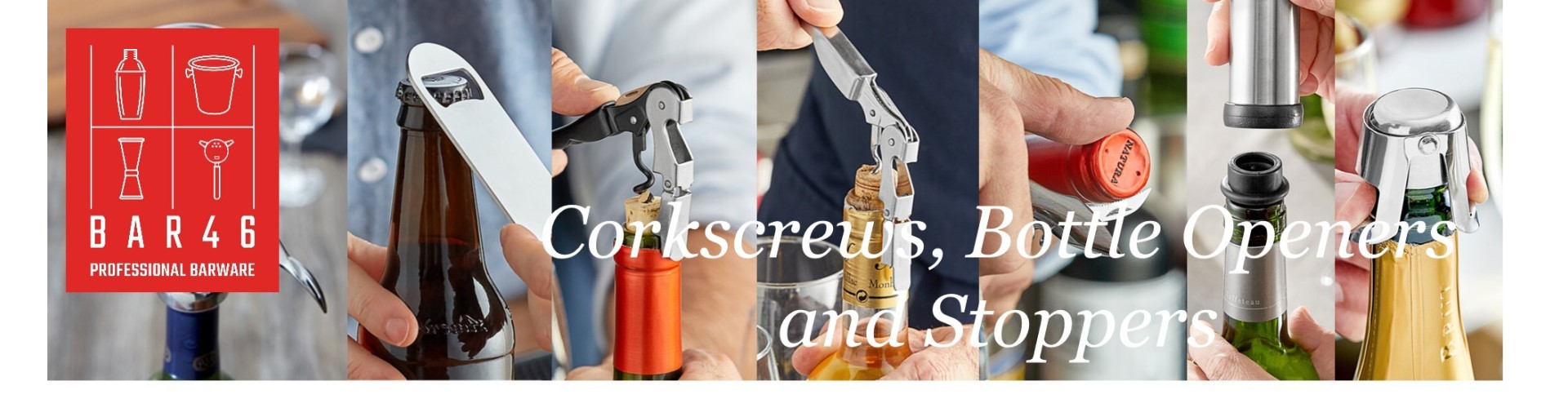 Corkscrews, Bottle Openers and Savers