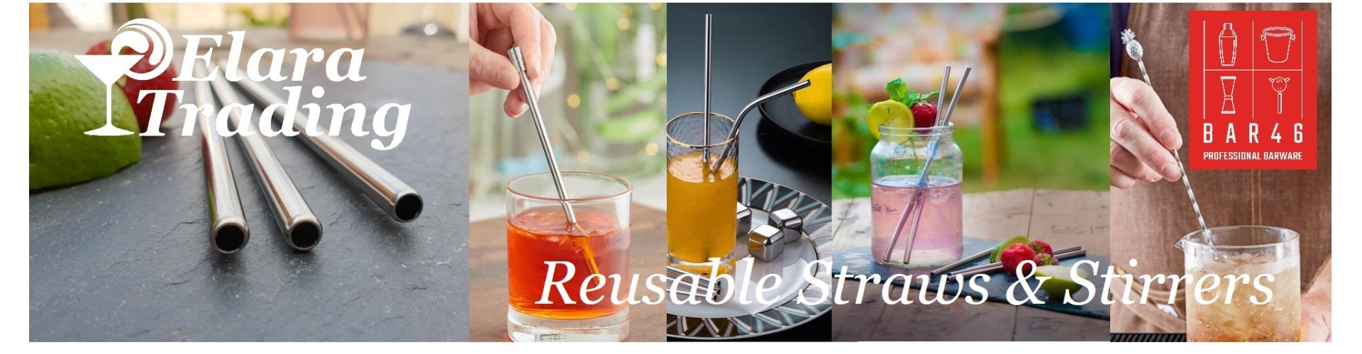 Reusable Straws & Stirrers